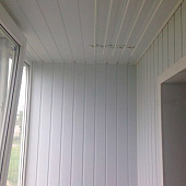 Панель ПВХ Вагонка серая матовая 8х10х3000мм Панель ПВХ Вагонка серая матовая 8х10х3000мм