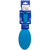 Расческа массажная "Lady Brush", форма овальная, цвет синий, 22,5х7 см
