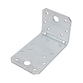 Уголок крепежный 50х90х55х1,8-2,0мм цинк Уголок крепежный 50х90х55х1,8-2,0мм цинк