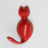  Крючок мебельный CAPPIO CAT красный 9608738 