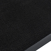 Коврик грязезащитный Ребро ПВХ, чёрный, 40х60см, 70-1-466 Коврик грязезащитный Ребро ПВХ, чёрный, 40х60см, 70-1-466
