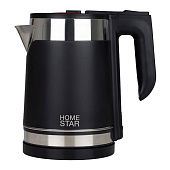 Чайник HOMESTAR HS-1038 черный 1.8 л 2200Вт черный, двойной корпус Чайник HOMESTAR HS-1038 черный 1.8 л 2200Вт черный, двойной корпус