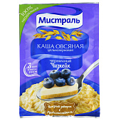 КАША ОВСЯНАЯ МИСТРАЛЬ ЧЕРНИЧНЫЙ ЧИЗКЕЙК 40г 1 КАША ОВСЯНАЯ МИСТРАЛЬ ЧЕРНИЧНЫЙ ЧИЗКЕЙК 40г 1