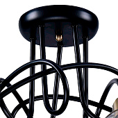 Светильник "Водоворот" РС22914 BK+AB/5C Светильник "Водоворот" РС22914 BK+AB/5C