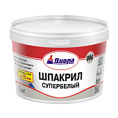 Шпакрил супербелый Д-006 3кг /Диола Шпакрил супербелый Д-006 3кг /Диола