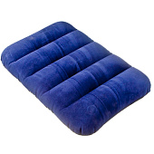 Intex Подушка флок 43x28x9см, синяя, 68672 Intex Подушка флок 43x28x9см, синяя, 68672