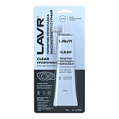 LAVR Герметик-прокладка прозрачный высокотемпературный Clear (70 Г) LAVR Герметик-прокладка прозрачный высокотемпературный Clear (70 Г)