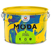  Краска моющаяся для стен и потолков Eskaro MODA 3 9л 