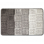  Коврик для ванной 50х80 Silver Anthracite SLV 201807 Bombini 