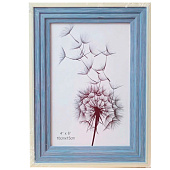  Фоторамка 10х15см "Вена" синий, пластик 640-1180 