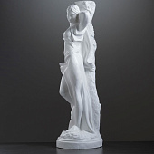 Фигура с кашпо "Гречанка большая", белый, 0,9 л/88 см 4253599 Фигура с кашпо "Гречанка большая", белый, 0,9 л/88 см 4253599