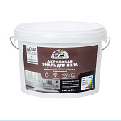  Эмаль для пола акриловая полуглянцевая желто-коричневая 2,5кг /Эксперт 