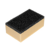  Губка мелкопористая комбинированная для удаления эпоксидной затирки 140х110х60мм 