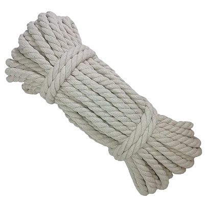  Веревка хлопковая 12мм, 20м, Сибшнур 