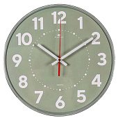 Часы настенные круг d=25см, цвет оливковый "Классика" Рубин 2524-019 Часы настенные круг d=25см, цвет оливковый "Классика" Рубин 2524-019