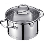 Кастрюля с крышкой со сливом 3,6л Linea TORINO 93-TOR-03 Кастрюля с крышкой со сливом 3,6л Linea TORINO 93-TOR-03