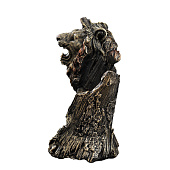 Подставка под бутылку Лев бронза, 14х19х24см 4941672 Подставка под бутылку Лев бронза, 14х19х24см 4941672