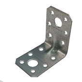  Уголок крепежный усиленный 50х50х35х1,8-2,0мм цинк 