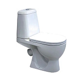 Унитаз-компакт Max comfort к/в, с арматурой, сиденьем микролифт Sanita Luxe Унитаз-компакт Max comfort к/в, с арматурой, сиденьем микролифт Sanita Luxe