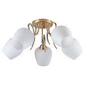  Люстра классическая 12154/5FG WT 40Вт E27 /ЭкономСвет 