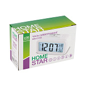  Часы электронные HOMESTAR HS-0110 белый 