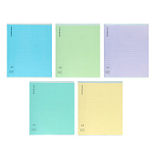  Тетрадь 48л лин ErichKrause Классика CoverPrо, пластиковая обложка на скобе, микс 9380583 