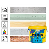 Краска для стен и потолков Белоснежная Eskaro MODA 2 2,7л Краска для стен и потолков Белоснежная Eskaro MODA 2 2,7л