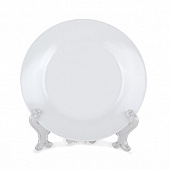 Тарелка 20 см десертная белье фарфор т8-0002 Тарелка 20 см десертная белье фарфор т8-0002