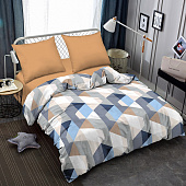 Комплект постельного белья Amore Mio BZ QR Verge евро P combo 75554 Комплект постельного белья Amore Mio BZ QR Verge евро P combo 75554
