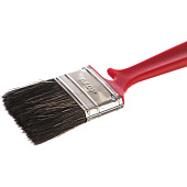 Набор кистей Водные краски, смешанная щетина, красная пластиковая ручка, АКОР Набор кистей Водные краски, смешанная щетина, красная пластиковая ручка, АКОР