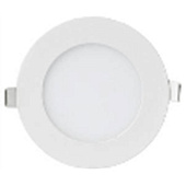 Светильник точечный встраиваемый LED RLP 6Вт круг белый (d120х18мм/монтажн d105мм) /In Home
