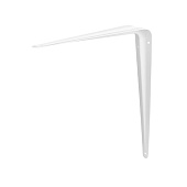  Консоль с 1 ребр.жесткости 300х250 белая 