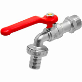 Кран водоразборный 1/2" шар баб под шланг Кран водоразборный 1/2" шар баб под шланг