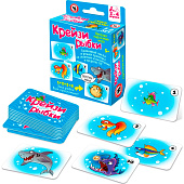 Игра настольная Русский стиль, "Крейзи рыбки", 52 карточки, 04697 Игра настольная Русский стиль, "Крейзи рыбки", 52 карточки, 04697