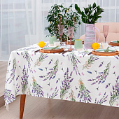 Скатерть "Этель" Lavender 149х250 см, 100% хлопок, саржа 190 г/м2 7560444 Скатерть "Этель" Lavender 149х250 см, 100% хлопок, саржа 190 г/м2 7560444