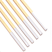  Набор свечей в торт, 6 штук "Исполнение желаний", 15 см, жёлтый   9785818 