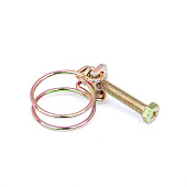  Хомут проволочный 22-26мм (цинк 2 шт) 