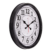  Часы Рубин Лофт, d 49,5 см, черный с серебром, 4844-005 (5) 