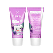 Зубная паста Tiswell Детская 2-6 лет Ягодный зефир 60гр