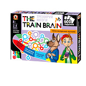 Игра настольная Викторина для всей семьи Тренируй мозги The Train Brain, 03378 Игра настольная Викторина для всей семьи Тренируй мозги The Train Brain, 03378