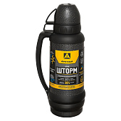  Термос "Шторм" "Арктика" 1.8л черный 109-1800М-BK 