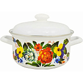 Кастрюля Лысьвенская эмаль Татьяна 6,0 л С-1618АП2/4 Кастрюля Лысьвенская эмаль Татьяна 6,0 л С-1618АП2/4