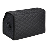 Бокс-органайзер в багажник 55х30х35 см AIRLINE стеганый Ромб Черный Бокс-органайзер в багажник 55х30х35 см AIRLINE стеганый Ромб Черный
