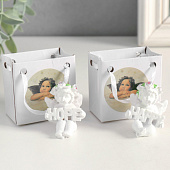 Сувенир полистоун "Белоснежный ангел с надписью в руках" МИКС 4х3х3 см 5431777 Сувенир полистоун "Белоснежный ангел с надписью в руках" МИКС 4х3х3 см 5431777