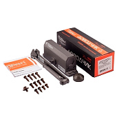 Доводчик Нора-М 3S (NOTEDO DC-80), нагрузка от 50 до 80кг, бронза/графит Доводчик Нора-М 3S (NOTEDO DC-80), нагрузка от 50 до 80кг, бронза/графит