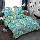 Комплект постельного белья Amore Mio BZ QR Jungle, семейный, eco cotton, печатный, 43260 Комплект постельного белья Amore Mio BZ QR Jungle, семейный, eco cotton, печатный, 43260