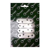  Пластина крепежная ПК-60 цинк 4шт (СКИН) Сазар 