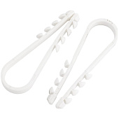 Дюбель-хомут 11-18мм нейлон бел. (уп.100шт) IEK UHH35-11-18-100 Дюбель-хомут 11-18мм нейлон бел. (уп.100шт) IEK UHH35-11-18-100