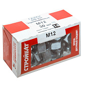 Гайка шестигранная DIN 934 М12, 30шт, цинк Гайка шестигранная DIN 934 М12, 30шт, цинк