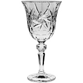Набор бокалов для вина Crystal Bohemia Pinwheel 220 мл (2 шт) БПХ1062 Набор бокалов для вина Crystal Bohemia Pinwheel 220 мл (2 шт) БПХ1062